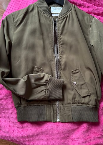 Düğmeli Bej Kadın Ceket - Görsel 4