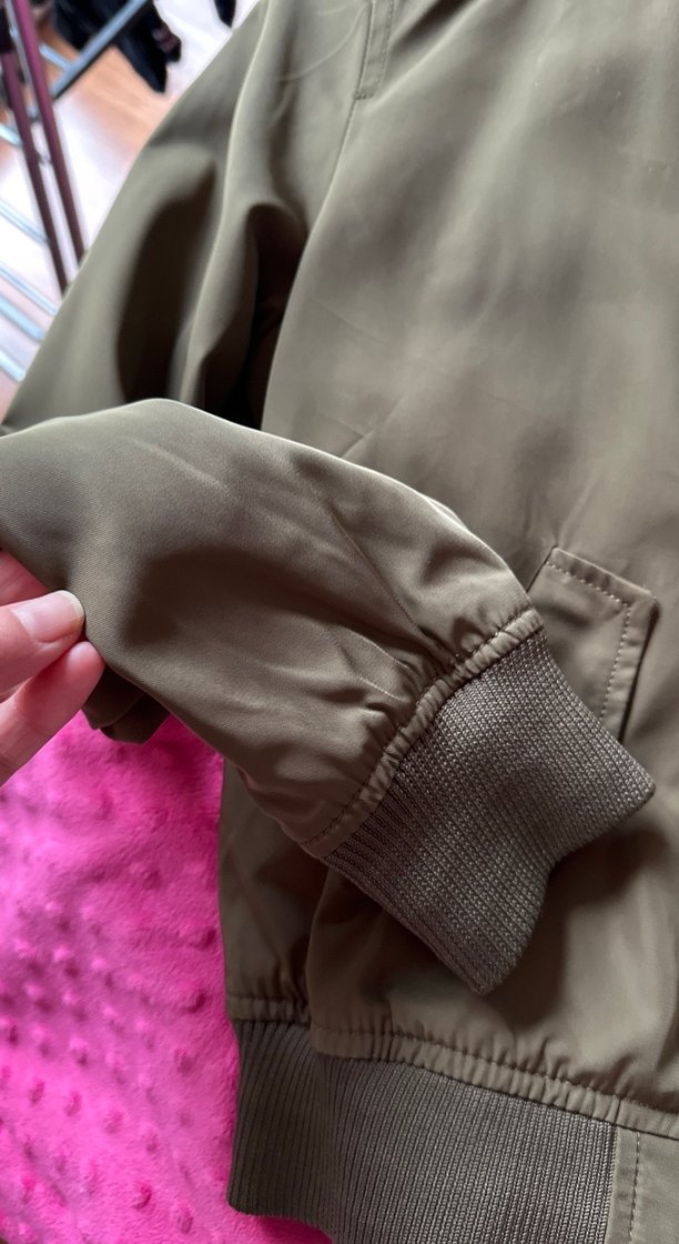 Düğmeli Bej Kadın Ceket - Görsel 5