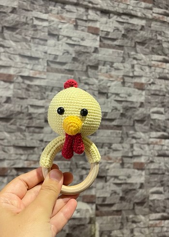 Pastel Gri Tavşan Diş Kaşıyıcı Oyuncak - Görsel 13