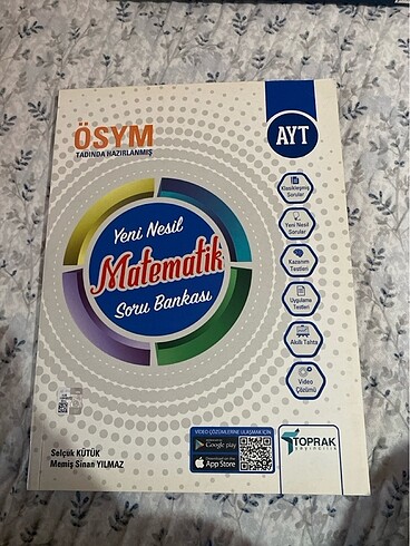 Ayt Yeni Nesil Matematik Soru bankası toprak yayıncılık