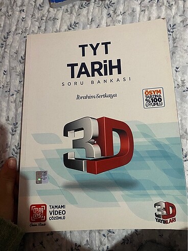 3D yayınları tarih soru bankası Tyt