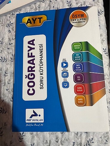 Prf Yayınları Ayt Coğrafya soru bankası