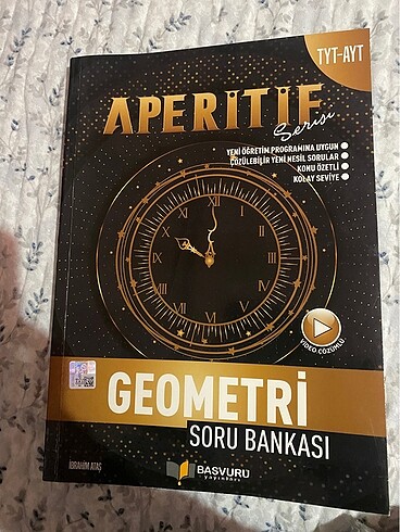 Başvuru yayınları geometri soru bankası Aperıtıf Ayt Tyt