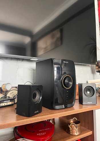 Mikado Siyah Müzik Sistemi Hoparlörü - Görsel 3