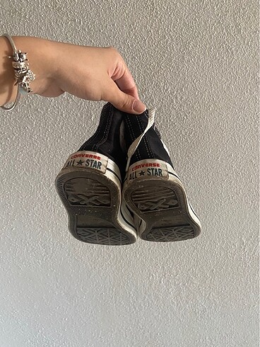 38 Beden Siyah converse