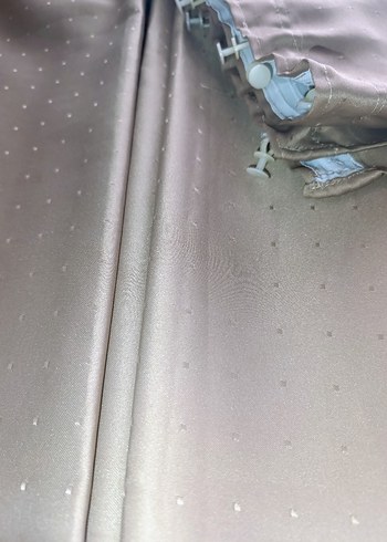 VİNTAGE SATEN DÜZ FON PERDE×2 - Görsel 4