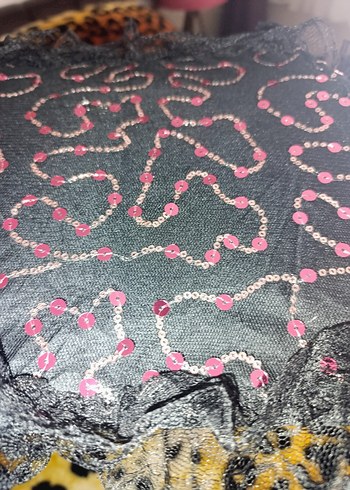 MARLUX Siyah Dantel Fırfırlı Gotik Kadın şemsiye - Görsel 4