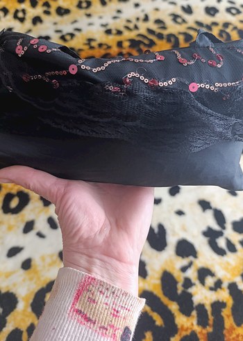 MARLUX Siyah Dantel Fırfırlı Gotik Kadın şemsiye - Görsel 15