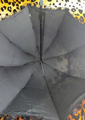 MARLUX Siyah Dantel Fırfırlı Gotik Kadın şemsiye - Görsel 7