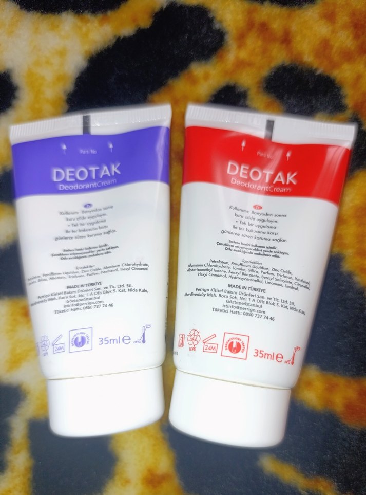 Deotak Kadın Deodorant Krem 35 ml 2'li - Görsel 2