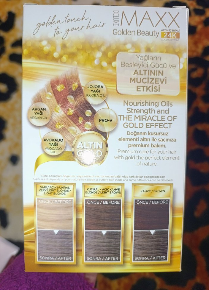 Elmass 24K Altın İçerikli Saç Boyası 9.1 - Görsel 2