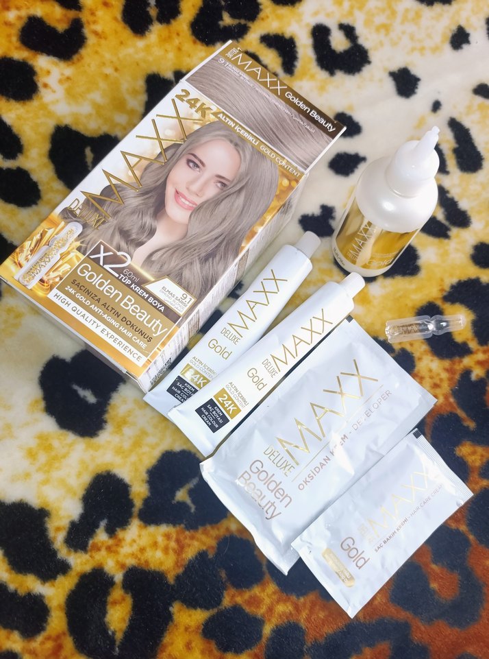 Elmass 24K Altın İçerikli Saç Boyası 9.1 - Görsel 4