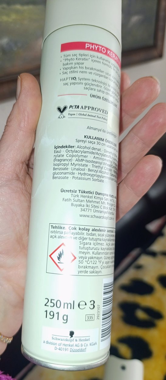 Schwarzkopf Taft Phyto Keratin Saç Spreyi 2'li - Görsel 3
