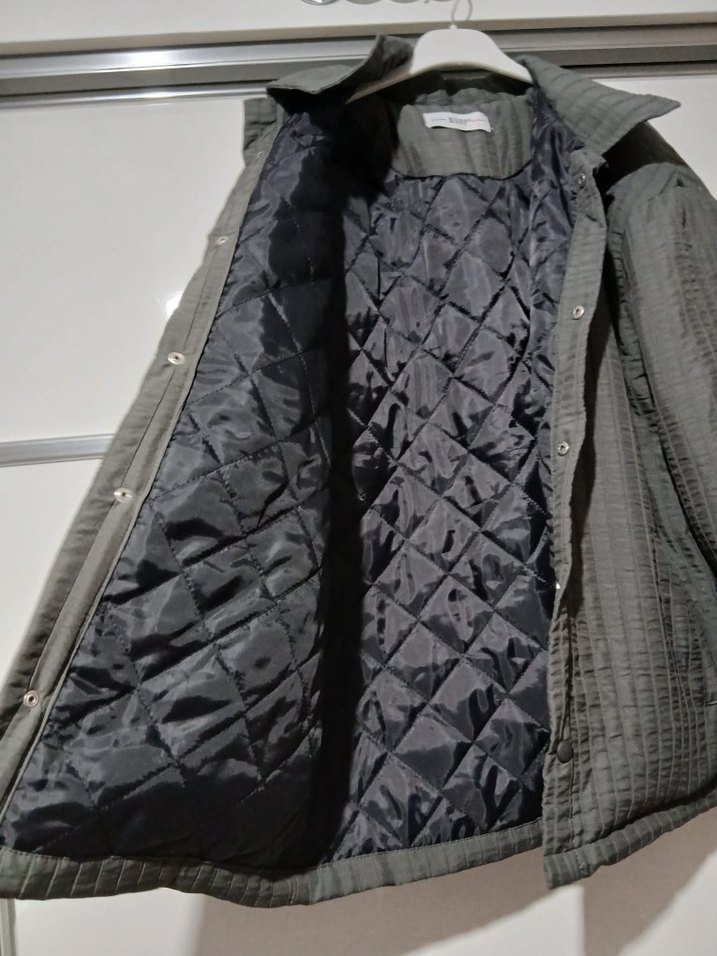 Gri erkek Ceket Fırfırlı - Görsel 2