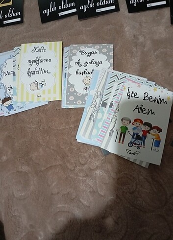 Yenidoğan bebek kartları - Görsel 2