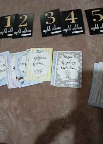 Yenidoğan bebek kartları - Görsel 3