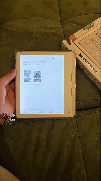 Kobo libra colour / color + stylus 2 kalem + 2 kılıf