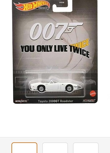 HotWheels 007 you only live twice premium 