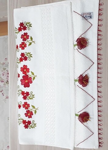 Soft markalı iğne oyalı havlu
