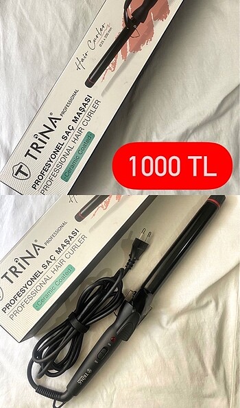 Trina profesyonel saç maşası