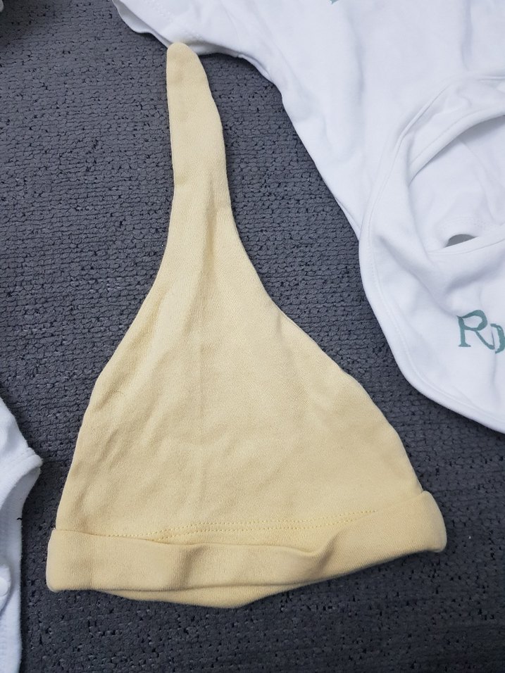 Bebek Erkek Seti, Sarı Şapka ve Sarı Pantolonlu - Görsel 5