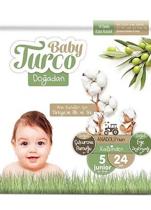 Baby turco 96lı külot bez