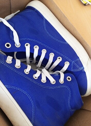 Converse Mavi kumaş converse