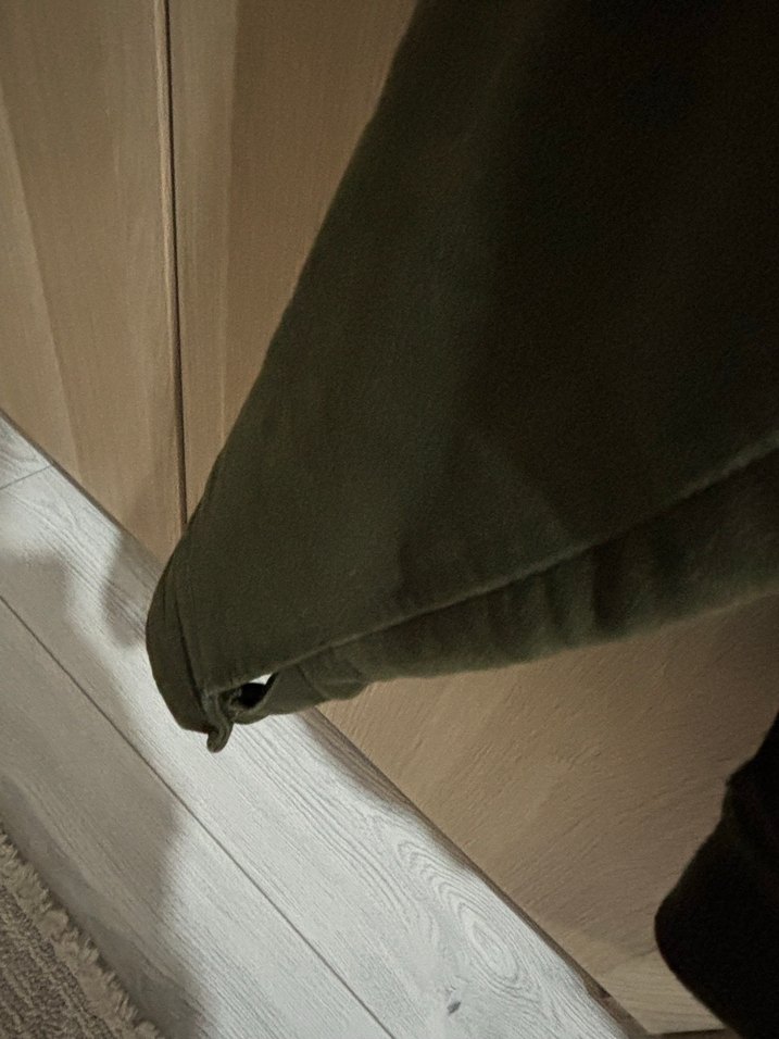 Kürk Detaylı Haki Erkek Ceket - Görsel 3