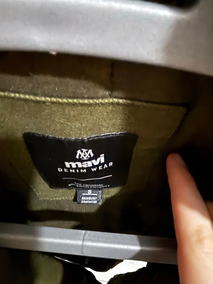 Kürk Detaylı Haki Erkek Ceket - Görsel 4