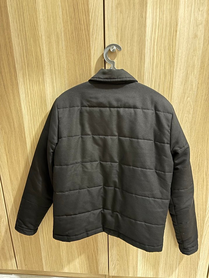 Siyah Erkek Düğmeli Streetwear Ceket - Görsel 2