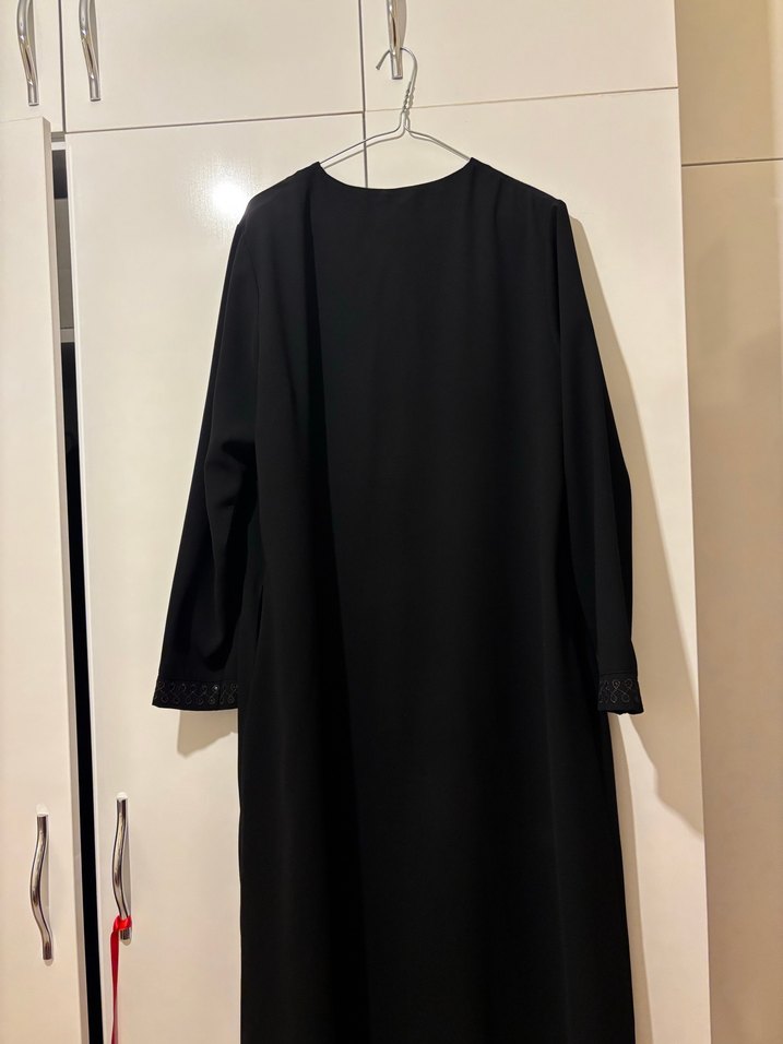 Tesettür Siyah Feraceli - Görsel 2