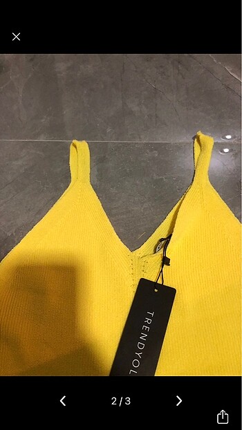 Trendyol & Milla Sarı bluz