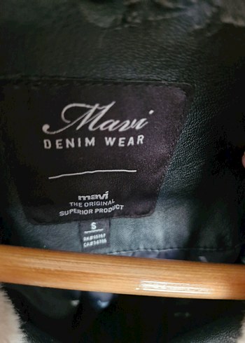 Kürk Detaylı Siyah Deri Biker Ceket - Görsel 3