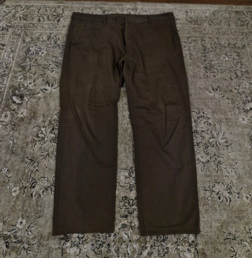 Erkek kanvas yeşil Pantolon - Görsel 2