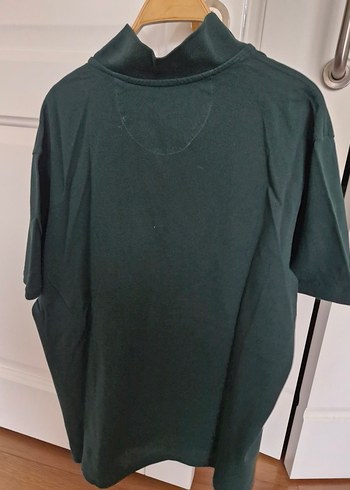 Erkek Yeşil Kısa Kollu Polo Tişört - Görsel 4