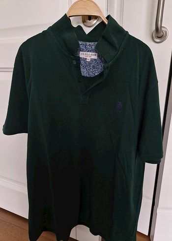 Erkek Yeşil Kısa Kollu Polo Tişört - Görsel 5