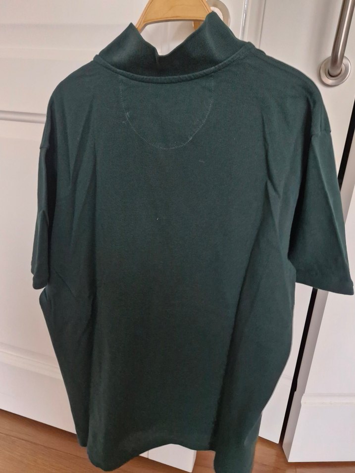 Erkek Yeşil Kısa Kollu Polo Tişört - Görsel 4