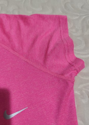 Pembe V Yaka Kısa Kollu Hamile Tişört - Görsel 2