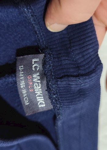 kız çocuk Lacivert Basic Eşofman Altı - Görsel 3