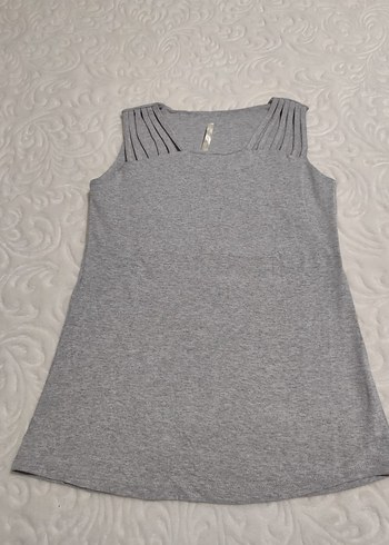 Gri Askıl tişört - Görsel 2