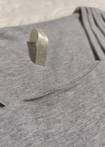 Gri Askıl tişört - Görsel 3