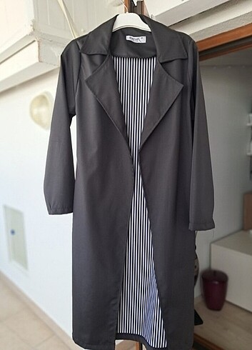 Diğer KADIN SIYAH TRENCHCOAT