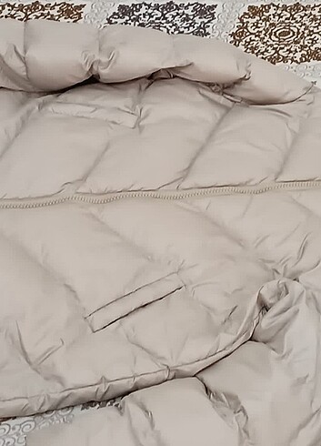 xl Beden camel Renk Şişme mont