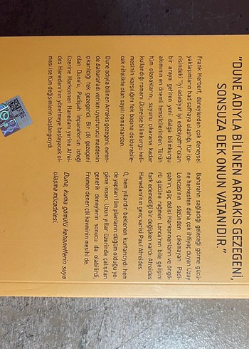 Dune - Arrakis Gezegeni Üzerine Bilimkurgu Romanı - Görsel 2