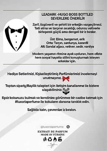 Beden Luxoria Parfüm Leadark