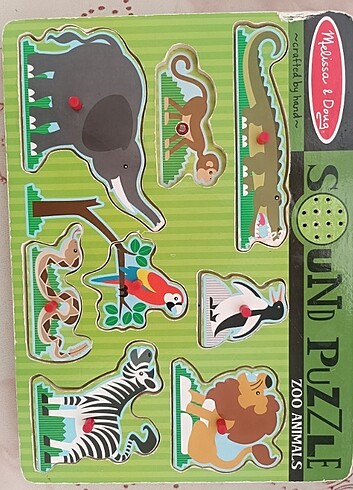 Melissa Melissa&Doug sesli puzzle