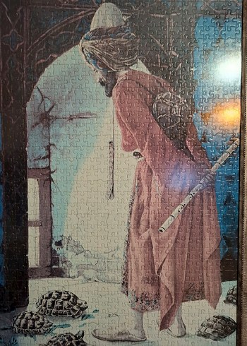Osman Hamdi kaplumbağa terbiyesi Puzzle