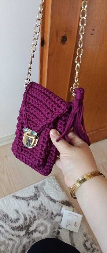 El örgüsü çanta  - Görsel 3