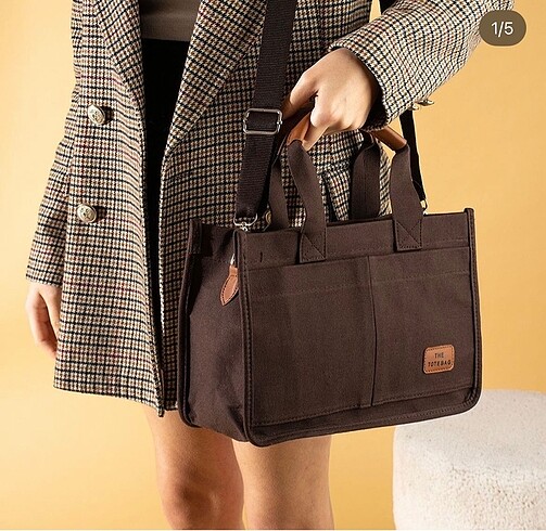 Tote bag kahve