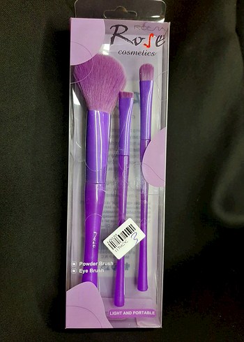 Mor Pastel Makyaj Fırça Seti - Görsel 3